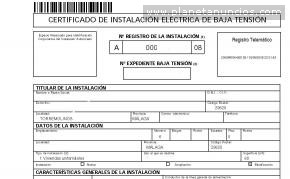BOLETINES ELECTRICOS, MALAGA, INSTALADOR AUTORIZADO